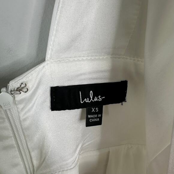 Lulus Ultimate Allure Ivory Satin Wide-Leg Jumpsuit - Picture 6 of 9